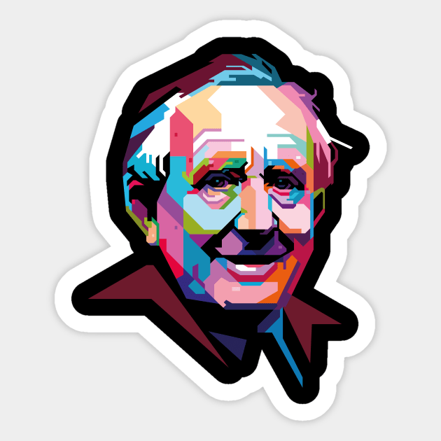 JRR Tolkien Sticker by difrats